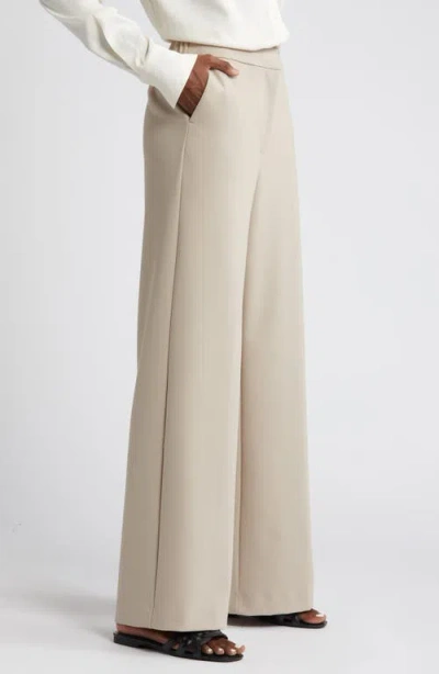 Nordstrom Flat Front Wide Leg Knit Pants