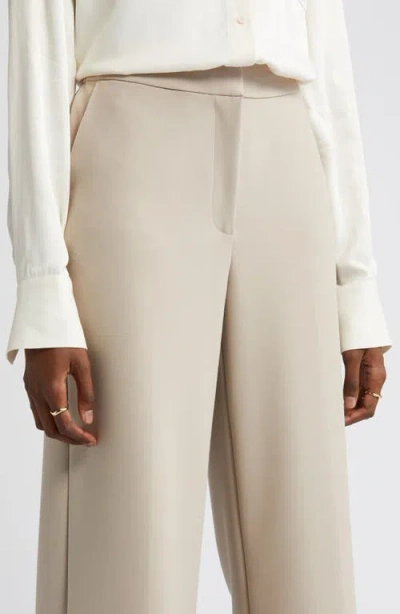 Nordstrom Flat Front Wide Leg Knit Pants
