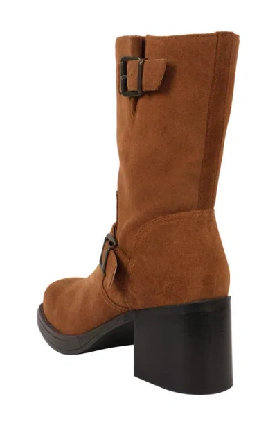 Kenneth Cole New York Janice Block Heel Engineer Boot