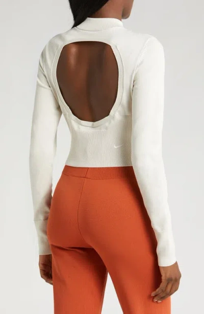 Nike Open Back Crop Sweater