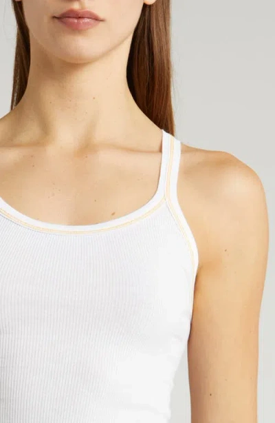Re/done Rib Crop Tank