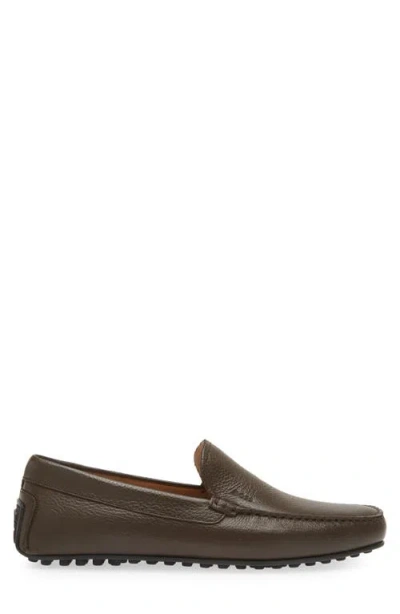 Hugo Boss Boss Grady Driving Loafer In Brown