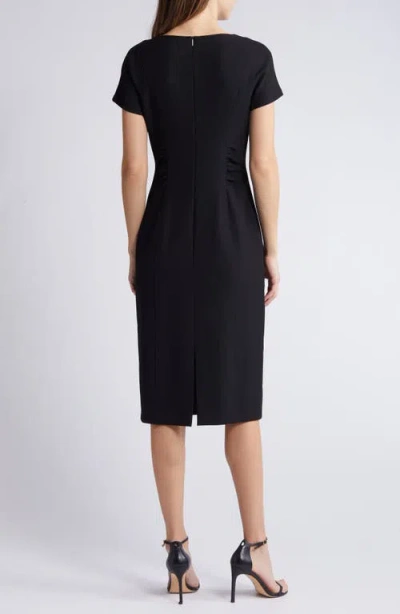 Hugo Boss Boss Dakela Ruched Sheath Dress