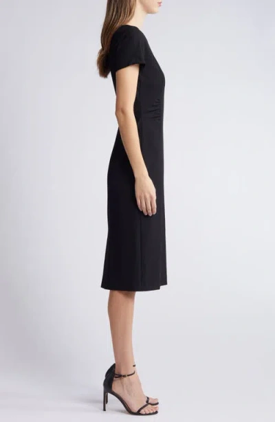 Hugo Boss Boss Dakela Ruched Sheath Dress