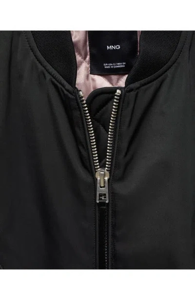 Mango Oversize Bomber Jacket