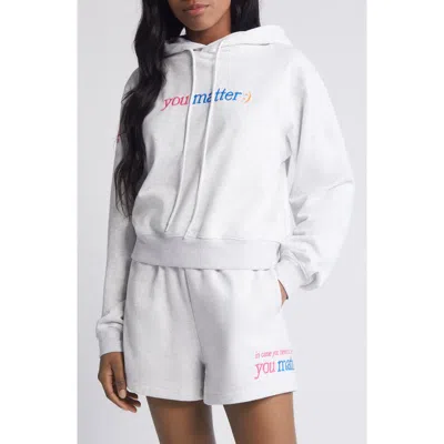 The Mayfair Group You Matter Half Zip Sweatshirt