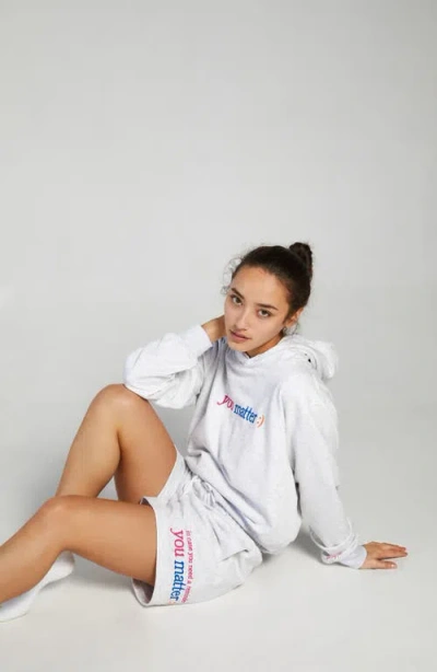The Mayfair Group You Matter Half Zip Sweatshirt