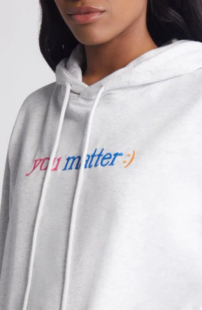 The Mayfair Group You Matter Half Zip Sweatshirt