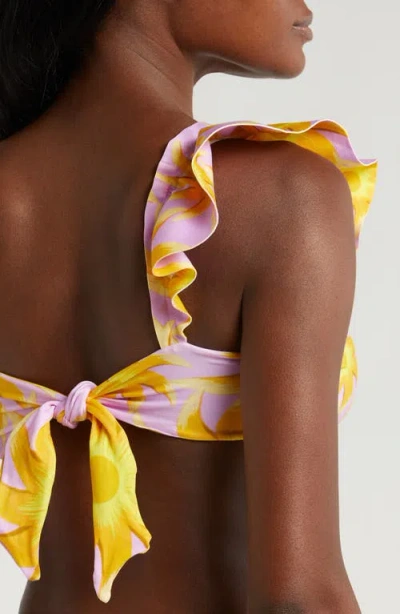 Farm Rio Sunny Side Bandeau Bikini Top