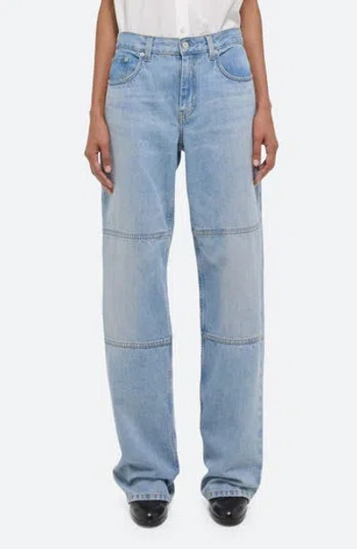 Helmut Lang Carpenter Hoch Sitzende Jeans Mit Geradem Bein In Ausgewaschener Optik