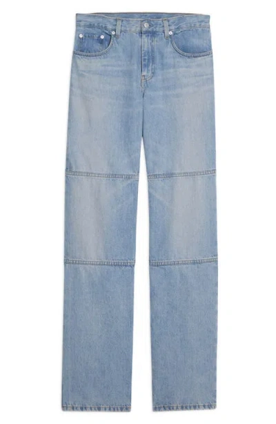 Helmut Lang Carpenter Hoch Sitzende Jeans Mit Geradem Bein In Ausgewaschener Optik