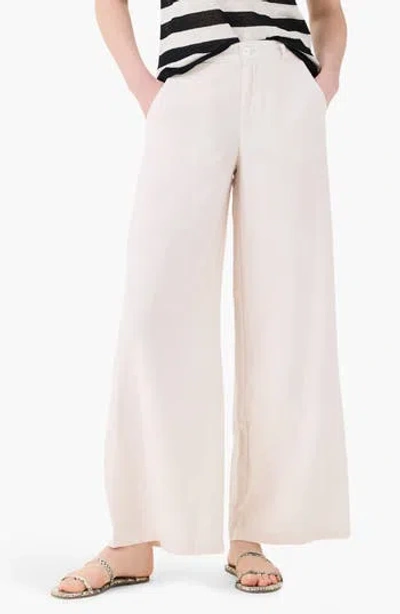Nic + Zoe Rumba Organic Linen Blend Wide Leg Trousers