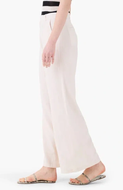 Nic + Zoe Rumba Organic Linen Blend Wide Leg Trousers