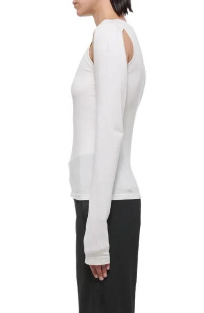 Helmut Lang Cutout Crewneck Sweater