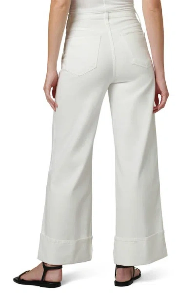 Joe's The Trixie Cuff High Waist Wide Leg Trouser Jeans