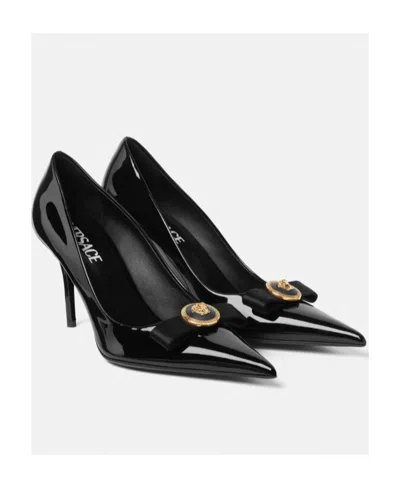 Versace Gianni Pointed Toe Pumps