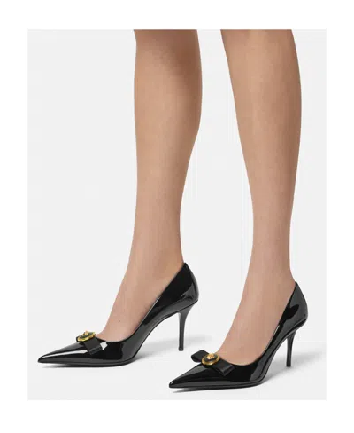 Versace Gianni Pointed Toe Pumps