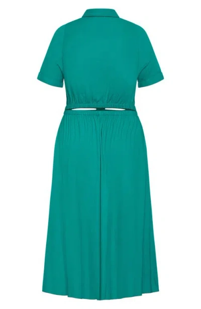 City Chic Malia Midi Shirtdress