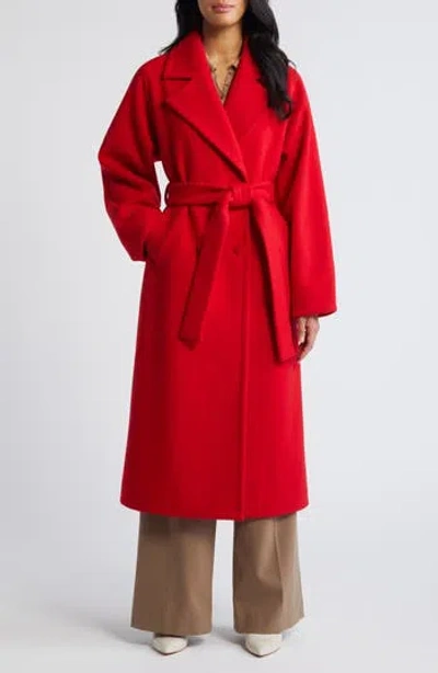 Bernardo Double Breasted Belted Coat