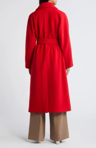 Bernardo Double Breasted Belted Coat
