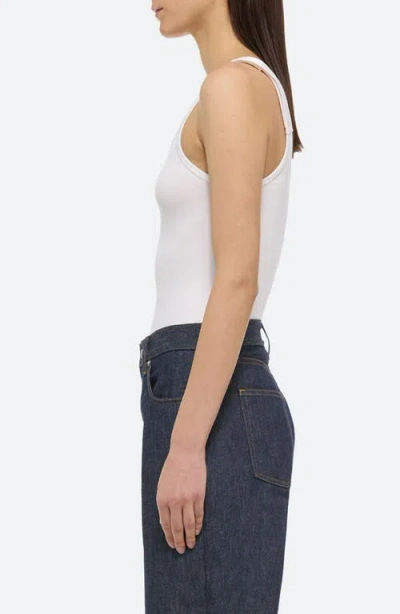 Helmut Lang Scoop Neck Rib Tank