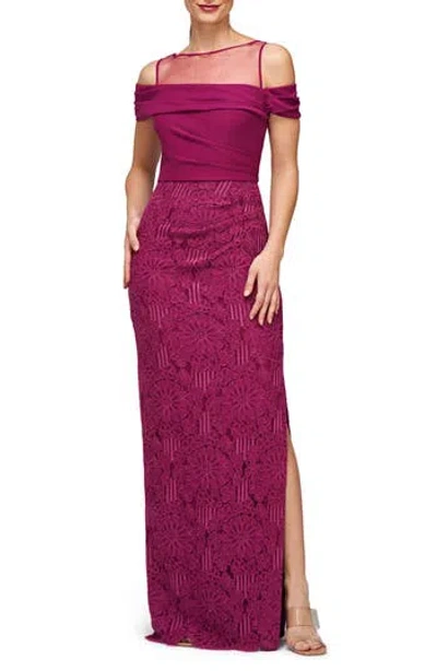 Js Collections Shiloh Lace Column Gown