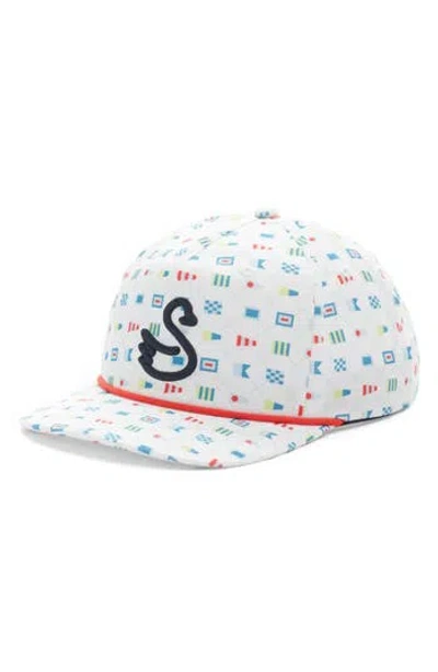 Swannies Skipper Semaphore Adjustable Baseball Cap