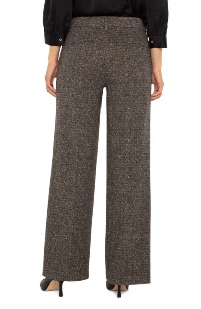 Liverpool Los Angeles Kelsey Herringbone Wide Leg Knit Pants