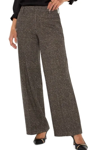 Liverpool Los Angeles Kelsey Herringbone Wide Leg Knit Pants