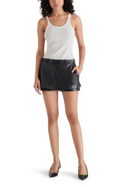 Steve Madden Rodin Faux Leather Skort
