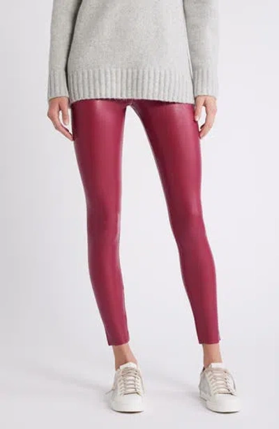 Commando Control Top Faux Leather Leggings