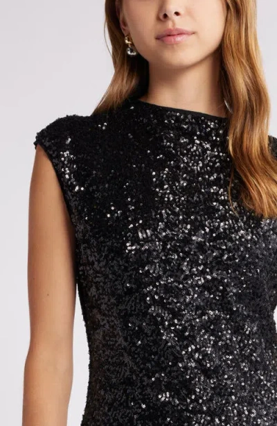 Open Edit Sequin Minidress