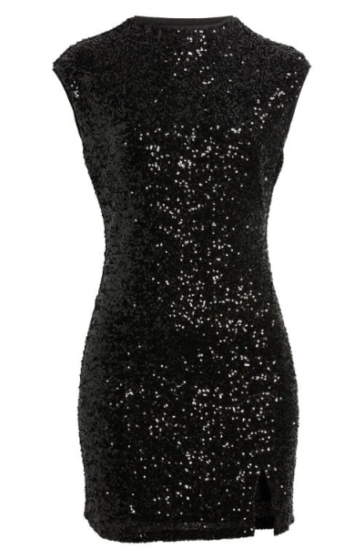 Open Edit Sequin Minidress