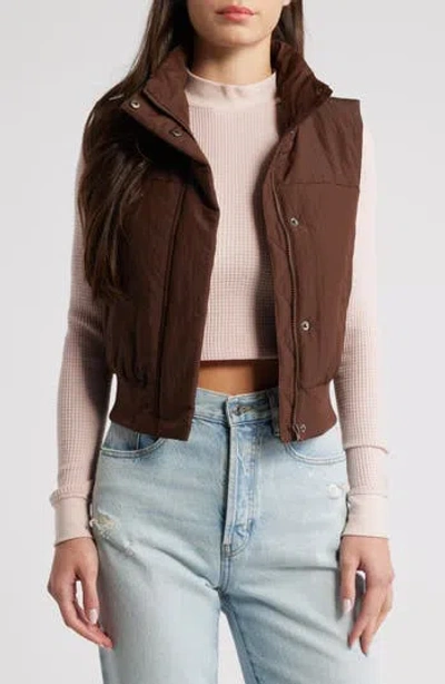 Thread & Supply Crop Puffer Vest