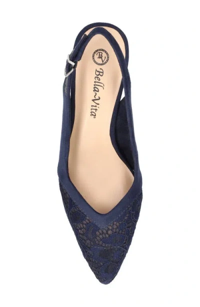 Bella Vita Marquette Slingback Kitten Heel Pump
