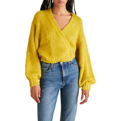 Steve Madden Kyan Bishop Sleeve Wrap Cardigan