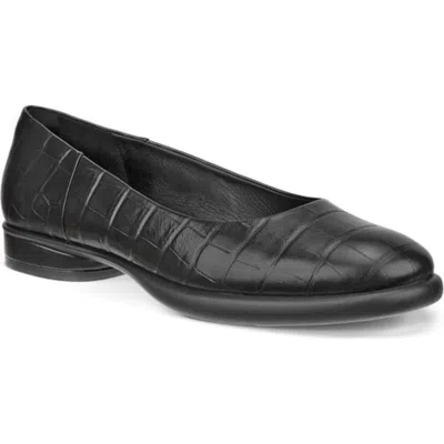 Ecco Sculpted Lx Water Resistant Ballet Flat