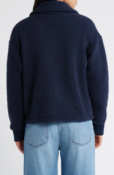 Caslon ® Brushed Fleece Jacket