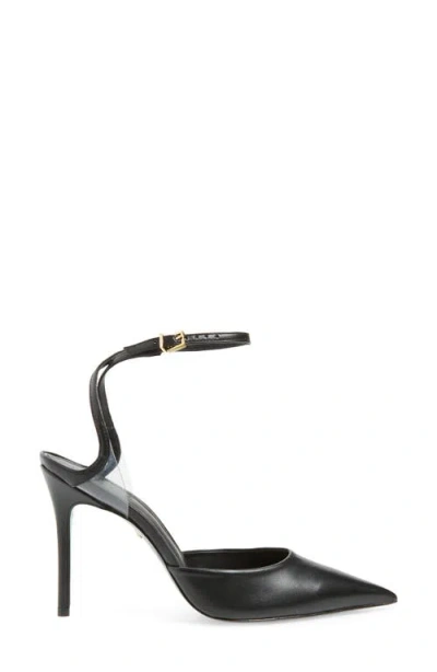 Schutz Skye Ankle Strap Pointed Toe Pump