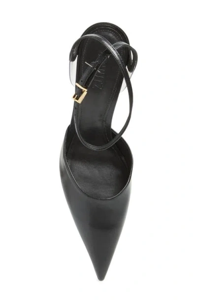 Schutz Skye Ankle Strap Pointed Toe Pump