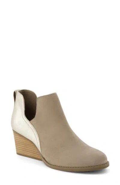 Toms Gwen Wedge Bootie In Neutral