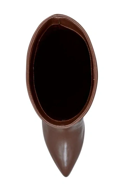 Marc Fisher Ltd Leina Foldover Shaft Pointed Toe Knee High Boot