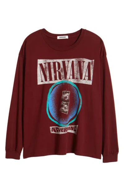 Daydreamer Nirvana Bait Long Sleeve Cotton Graphic T-shirt