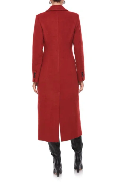 Avec Les Filles Cutaway Tailored Maxi Coat