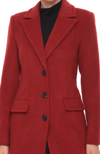 Avec Les Filles Cutaway Tailored Maxi Coat