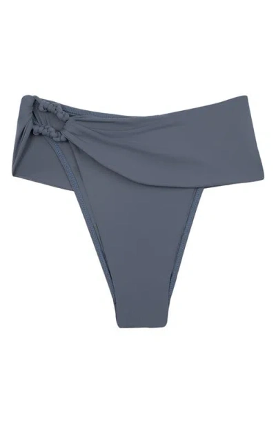 Vix Paula Hermanny Holly Twisted Foldover Waist Bikini Bottoms