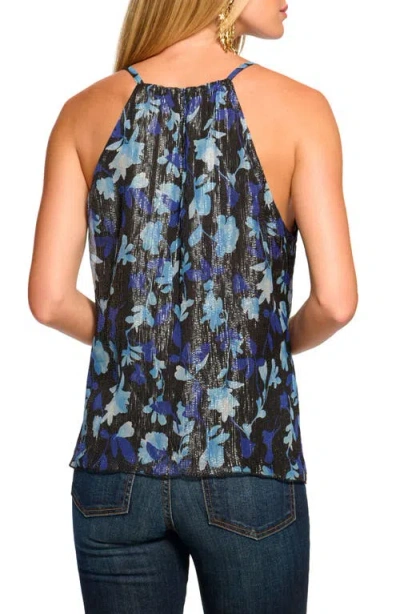 Ramy Brook Rosemarie Metallic Silk Blend Sleeveless Top