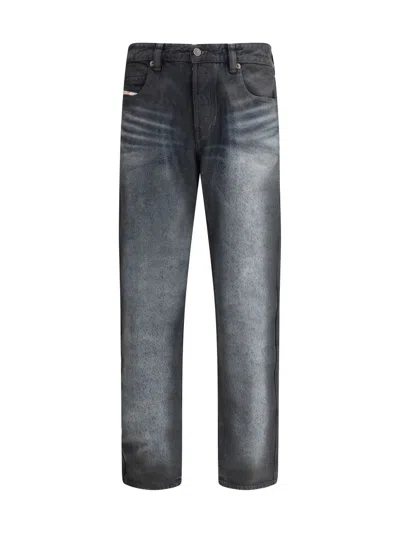 Diesel Black Slim 1993 D-vyl 007bd Jeans In Gray