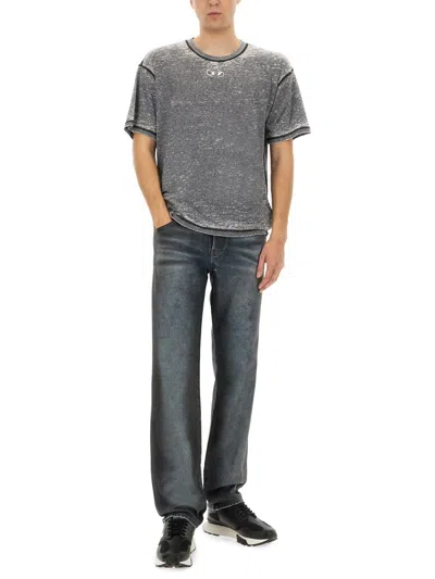 Diesel Black Slim 1993 D-vyl 007bd Jeans In Gray