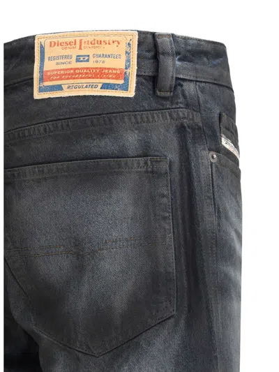 Diesel Black Slim 1993 D-vyl 007bd Jeans In Gray